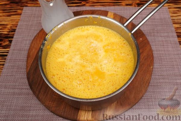 Кукурузный крем-суп с крабовыми палочками