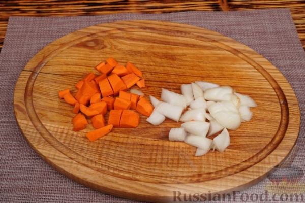 Кукурузный крем-суп с крабовыми палочками