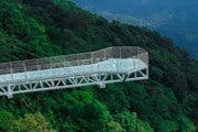В Керале высоко в горах построили стеклянный мост