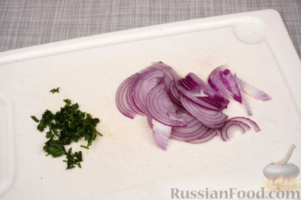 Салат с запечённым болгарским перцем, тыквой и кукурузой